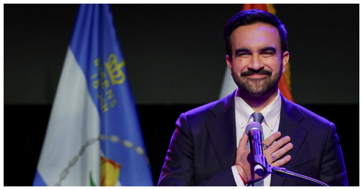 প্রথম মুসলিম মেয়র হিসেবে ইতিহাস তৈরি গড়েছেন মামদানি। ছবি: রয়টার্স